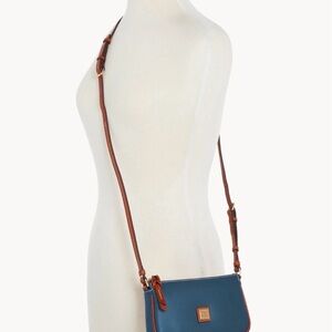 Dooney & Bourke Pebble Grain Lexi Crossbody Teal $188
